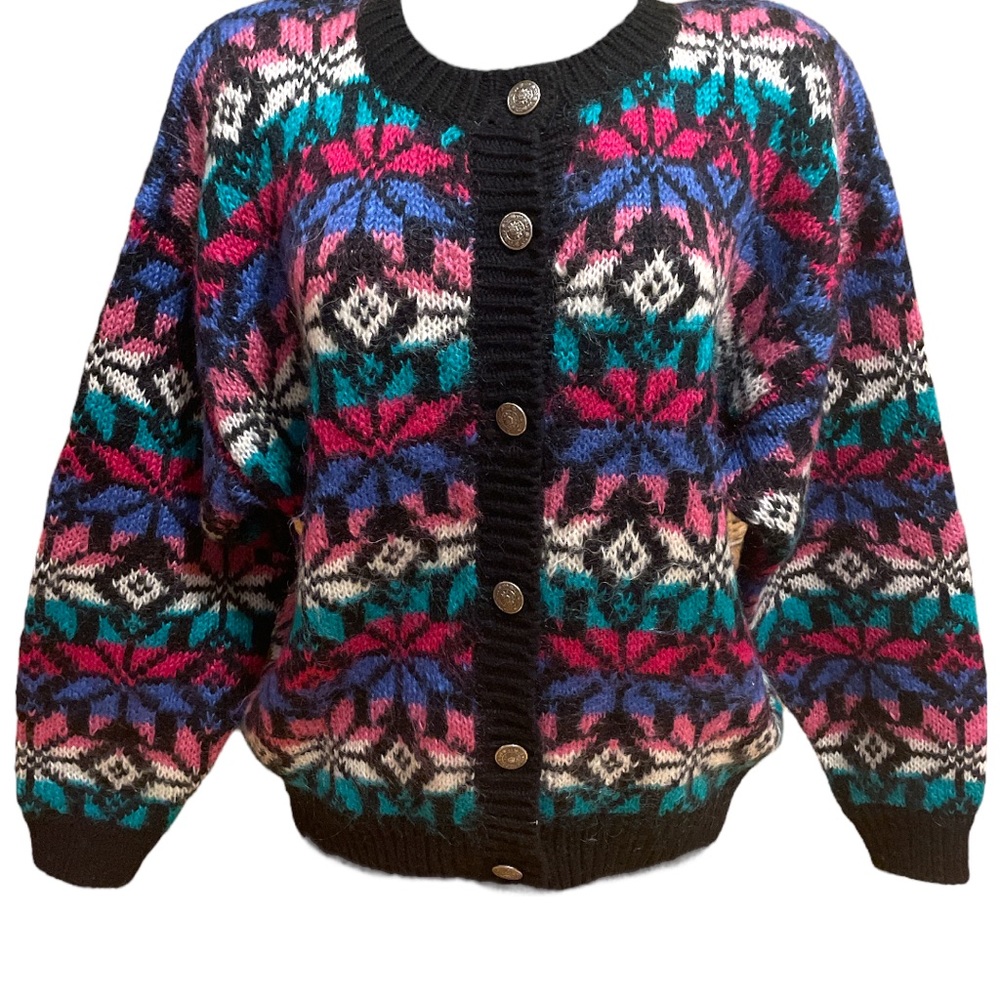Vintage Button Down Sweater